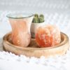 Tulip Shaped Himalayan Salt Oil Burner Tulip Shaped Himalayan Salt Oil Burner