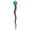Silver Claw Wand with Blue Gem Silver Claw Wand with Blue Gem