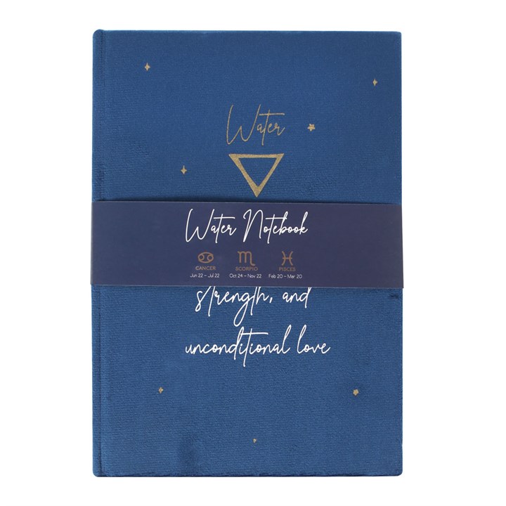 Water Element Velvet A5 Notebook Water Element Velvet A5 Notebook - Image 4