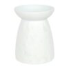 White Ceramic Butterfly Oil Burner