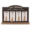 Set of 24 Lucky Broomstick Keyrings on Display Set of 24 Lucky Broomstick Keyrings on Display