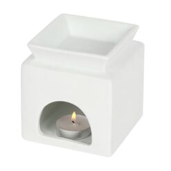 Alternative view of White Home Cut Out Oil Burner
