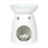 White Ceramic Tree of Life Oil Burner White Ceramic Tree of Life Oil Burner