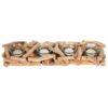 4pc Driftwood Candle Holder 4pc Driftwood Candle Holder