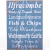 Ilfracombe Wall Sign Ilfracombe Wall Sign
