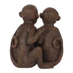 Alternative view of Just The Tree Of Us Monkey Family Ornament