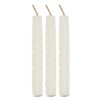 Set of 6 White Beeswax Spell Candles Set of 6 White Beeswax Spell Candles