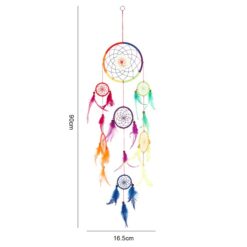 Alternative view of 90cm Multi Rainbow Dreamcatcher