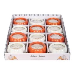 Alternative view of Set of 12 Scented Pumpkin Candles