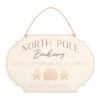 North Pole Bakery Hanging Sign