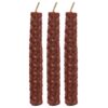 Set of 6 Brown Beeswax Spell Candles Set of 6 Brown Beeswax Spell Candles