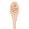 Stirring Up Magic Wooden Pentagram Spoon