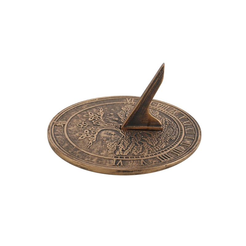 Tree Of Life Terracotta Sundial by Lisa Parker Tree Of Life Terracotta Sundial by Lisa Parker - Image 3