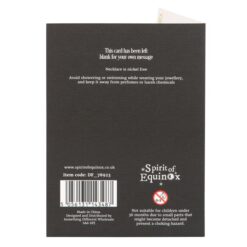 Alternative view of Luna Moth Necklace Card