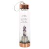 Amethyst Set Your Intention Glass Water Bottle Amethyst Set Your Intention Glass Water Bottle