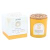 Gemini Lavender & Cedarwood Gemstone Zodiac Candle