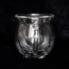 Clear Double Walled Glass Cauldron Mug Clear Double Walled Glass Cauldron Mug