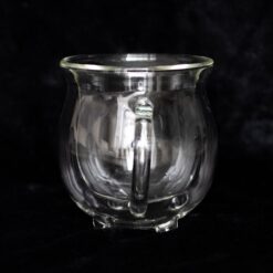 Alternative view of Clear Double Walled Glass Cauldron Mug