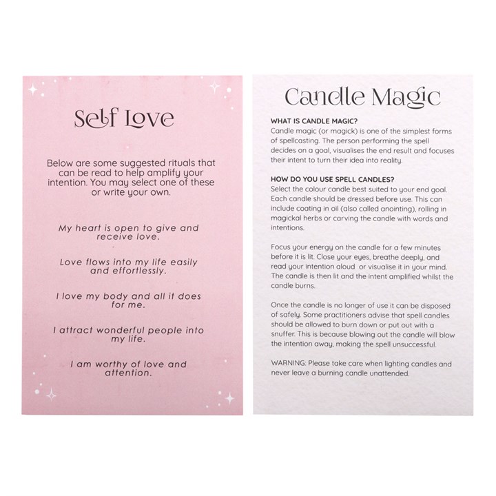 Pack of 12 Self Love Spell Candles Pack of 12 Self Love Spell Candles - Image 4