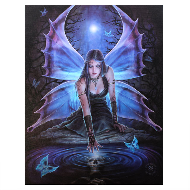 19x25cm Immortal Flight Canvas Plaque by Anne Stokes 19x25cm Immortal Flight Canvas Plaque by Anne Stokes