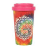 Tie Dye Mandala Bamboo Eco Travel Mug