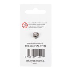 Alternative view of Goth Mum Pin Badge