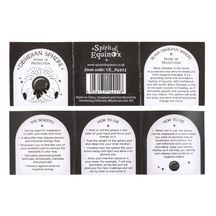 5cm Obsidian Sphere 5cm Obsidian Sphere - Image 2