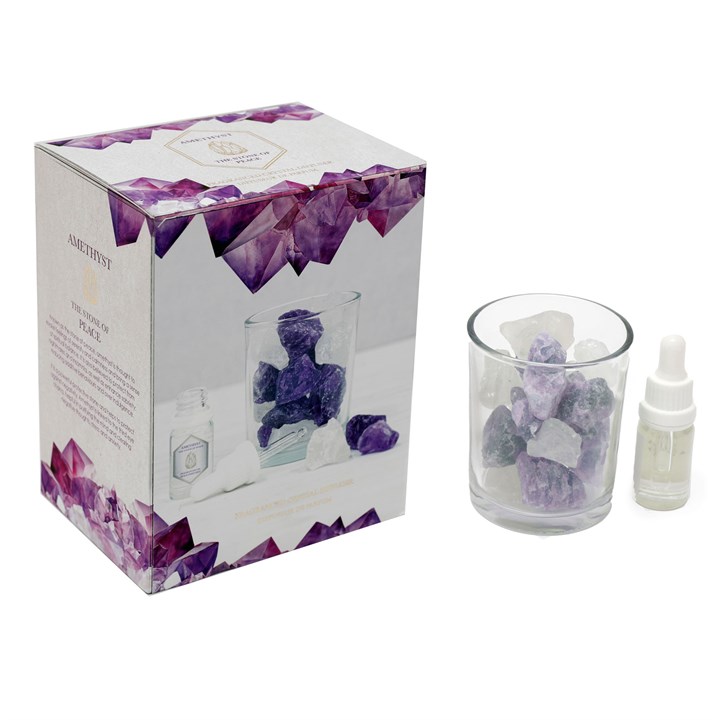 280g Amethyst Crystal Oil Diffuser 280g Amethyst Crystal Oil Diffuser