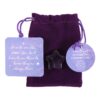 Friends Are Like Stars Lucky Amethyst Crystal Star in a Bag Friends Are Like Stars Lucky Amethyst Crystal Star in a Bag