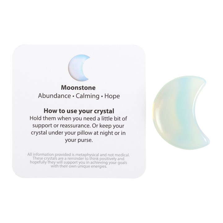 Stay Wild Opalite Crystal Moon in a Bag Stay Wild Opalite Crystal Moon in a Bag - Image 2
