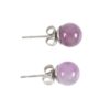 Amethyst Semi Precious Crystal Earrings Amethyst Semi Precious Crystal Earrings