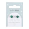 Malachite Semi Precious Crystal Earrings