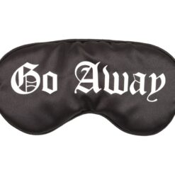 Alternative view of Go Away Gothic Satin Sleep Mask