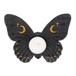 Alternative view of Black Moth Tealight Candle Holder