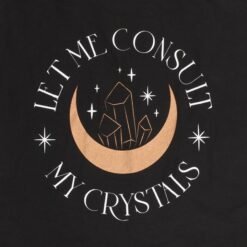 Alternative view of Let Me Consult My Crystals Polycotton Tote Bag