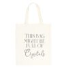 Full of Crystals Polycotton Tote Bag