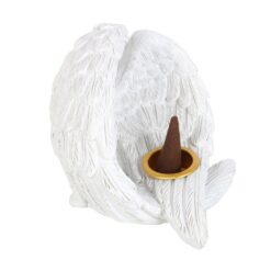Alternative view of Angel Wing Resin Incense Cone Burner
