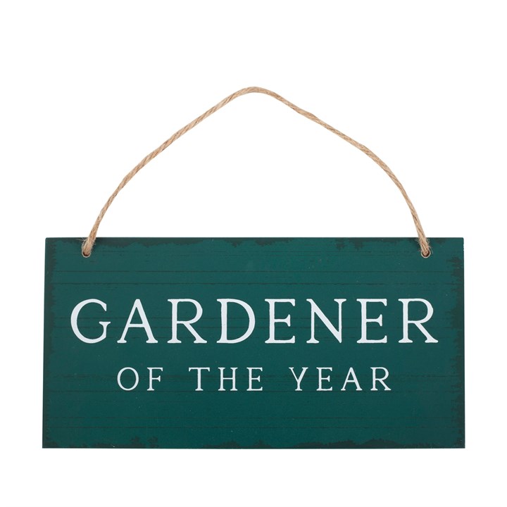 Gardener of the Year Hanging Sign Gardener of the Year Hanging Sign