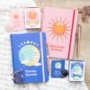 The Sun Gratitude Journal with Rose Quartz Pen The Sun Gratitude Journal with Rose Quartz Pen