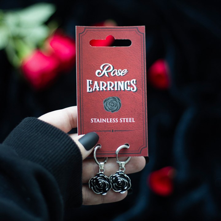 Rose Earrings Rose Earrings - Image 4