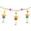 Hanging Ganesh Garland with Beads and Bells Hanging Ganesh Garland with Beads and Bells