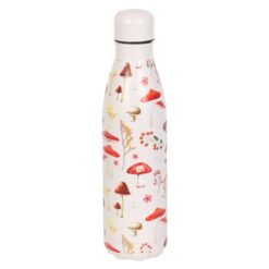 Alternative view of All Over Mushroom Print Metal Water Bottle