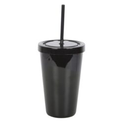 Alternative view of Goth Juice Plastic Tumbler with Straw