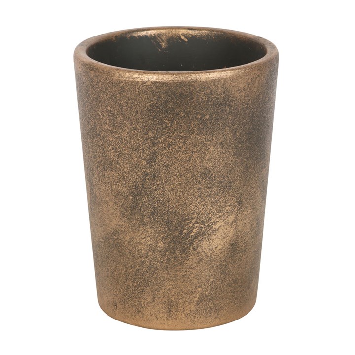 Moon Shadows Bronze Terracotta Plant Pot by Lisa Parker Moon Shadows Bronze Terracotta Plant Pot by Lisa Parker - Image 3