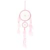 Light Pink Double Dreamcatcher with Tassels Light Pink Double Dreamcatcher with Tassels