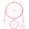 Light Pink Double Dreamcatcher with Tassels Light Pink Double Dreamcatcher with Tassels