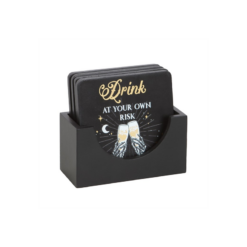 Alternative view of Til Death Do Us Party Coaster Set