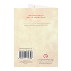 Alternative view of Toadstool Charm Necklace Card