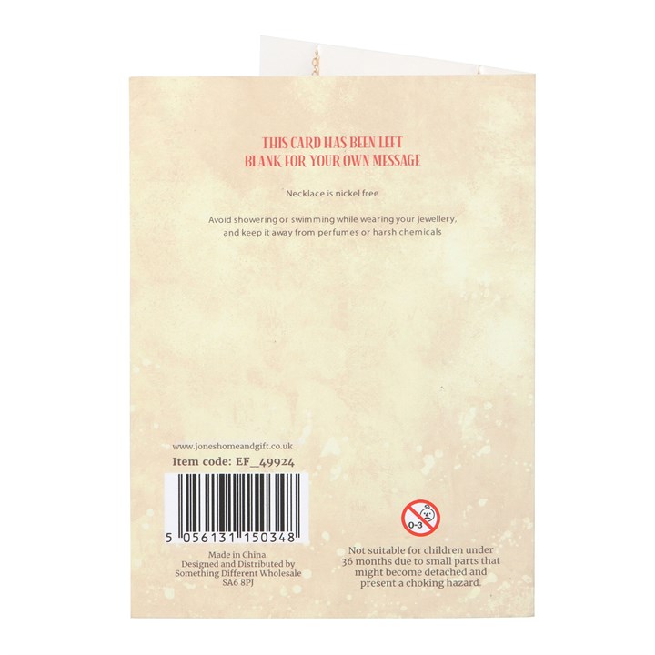 Toadstool Charm Necklace Card Toadstool Charm Necklace Card - Image 2