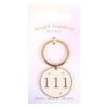 111 Angel Number Keyring 111 Angel Number Keyring